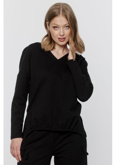 Bluza bawełniana czarna...