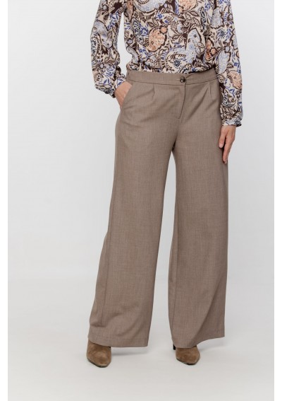 Beżowe spodnie Niren N33