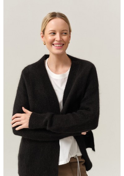 Kardigan czarny FERIA FER016