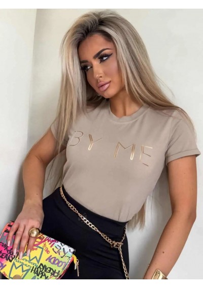 T-shirt Cori w kolorze beżu...