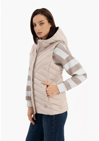 Bezrękawnik beżowy VOLCANO...