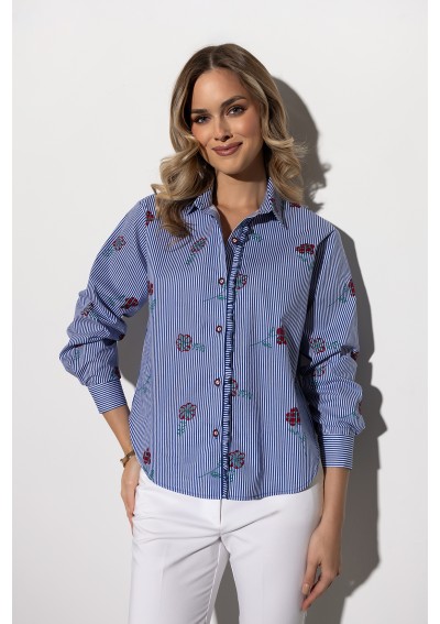 Koszula w prążek z...