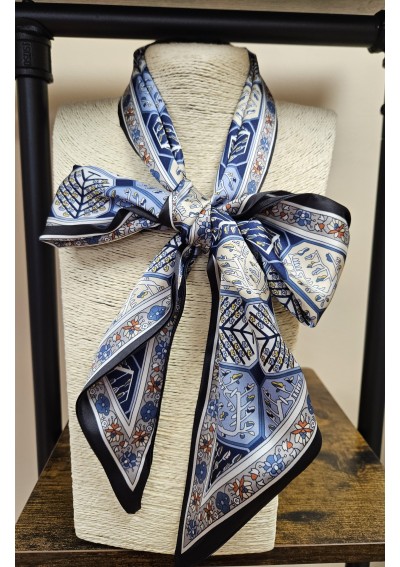 Krawatka damska niebieska...