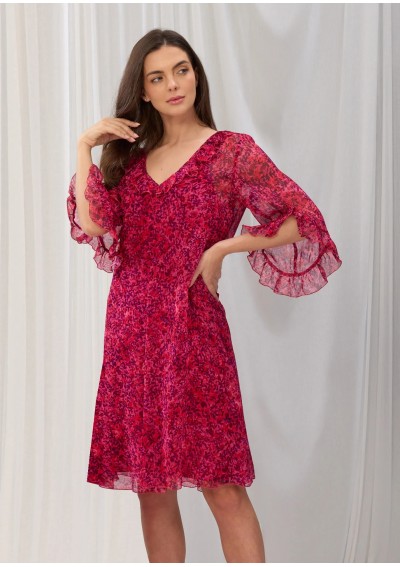 Sukienka w delikatne...