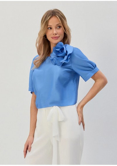 Bluzka z dekoracyjnym...