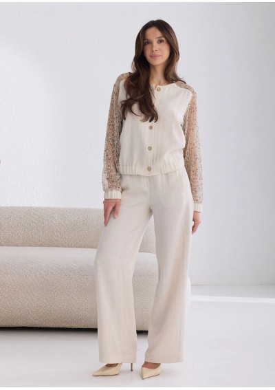 Wiskozowe spodnie SALKO S68